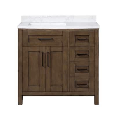 OVE Decors Tahoe 36 in. Almond Latte Vanity