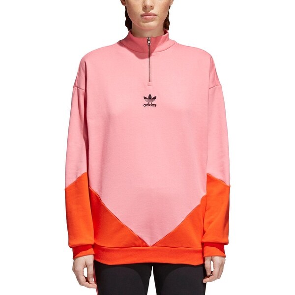 adidas orange hoodie women's