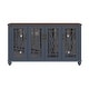 preview thumbnail 30 of 34, 63" Vintage Style Wood Kitchen Accent Buffet Sideboard Cabinet - 63" in Width