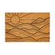 preview thumbnail 2 of 2, Southwest Sunrise Coir Door Mat, 36" x 24" - 36" x 24"