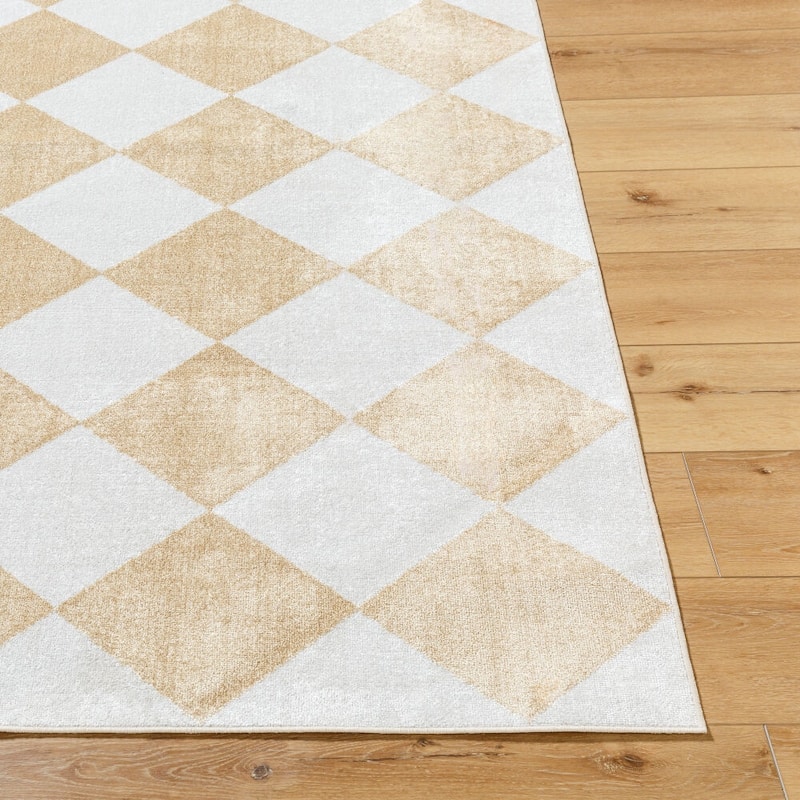 Livabliss Lillian Modern Washable Area Rug