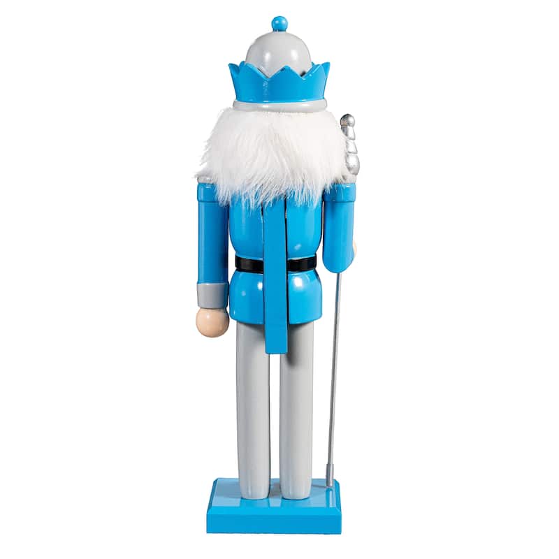 Nutcracker Statue, Carolina Panthers - 4.53''W x 4.53''H x 13.58