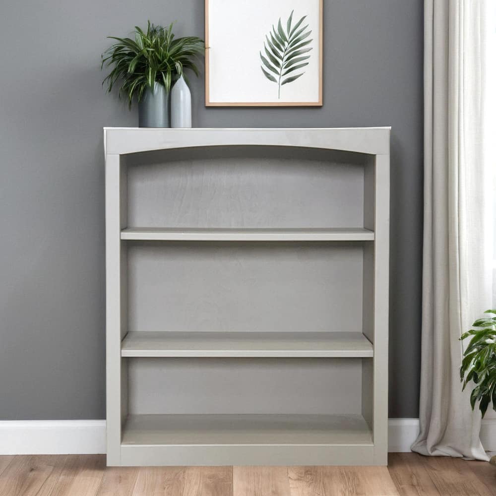 Arch+Haven Unfinished Solid Pine Bookcase