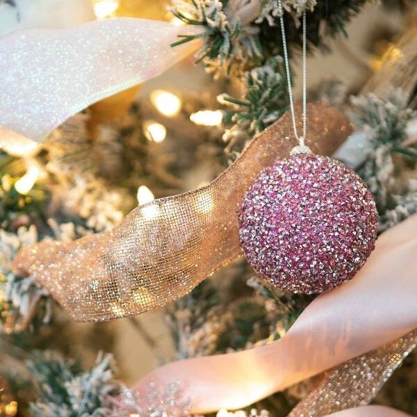 slide 2 of 10, Luminous Tree Ornament Set