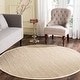 preview thumbnail 66 of 90, SAFAVIEH Natural Fiber Pacific Casual Border Sisal Rug 11' x 11' Round - Marble/Beige