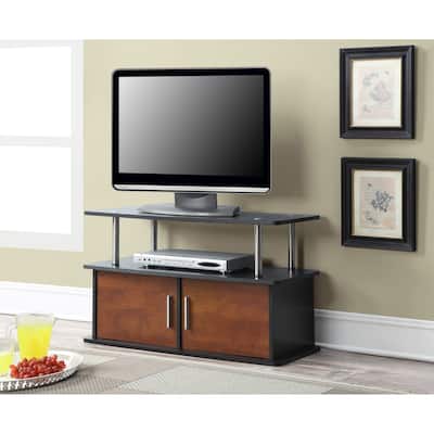Convenience Concepts Designs2Go Deluxe 40 inch TV Stand with Storage Cabinets and Shelves