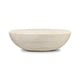 preview thumbnail 1 of 9, Poly & Bark Trevi Concrete Oval Coffee Table with Marble Finish Travertine - Concrete