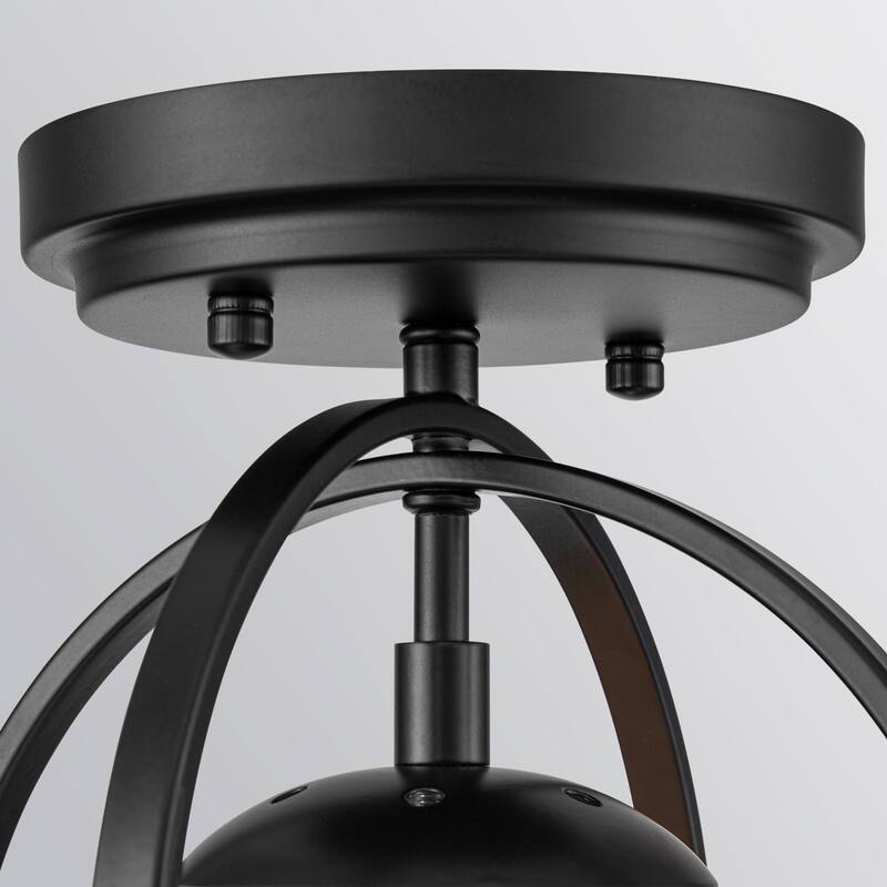 Modern 1 - Light Globe Semi Flush Mount Light for Hallway