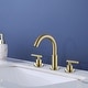 preview thumbnail 4 of 15, Widespread High-Arch Bathroom Faucet