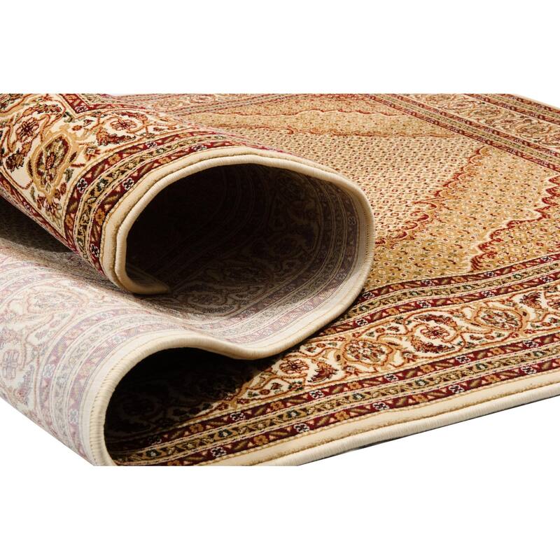 HomeRoots Oriental Traditional Rectangle Area Rug - 36 in. x 27 in. x 0.35 in.