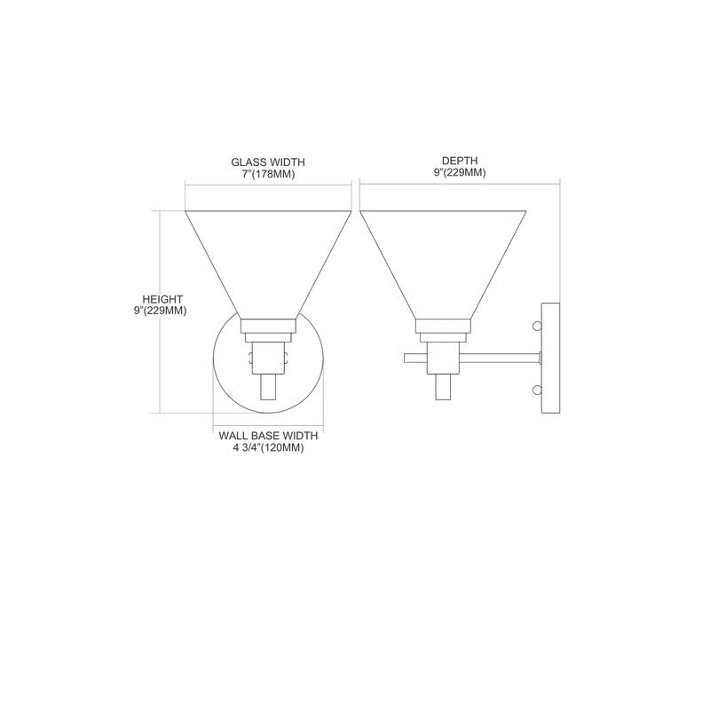 Elk Home Pemberton Nickel With White Glass 1 Light Vanity Light