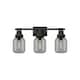 Option Plated Smoke Glass / Textured Black