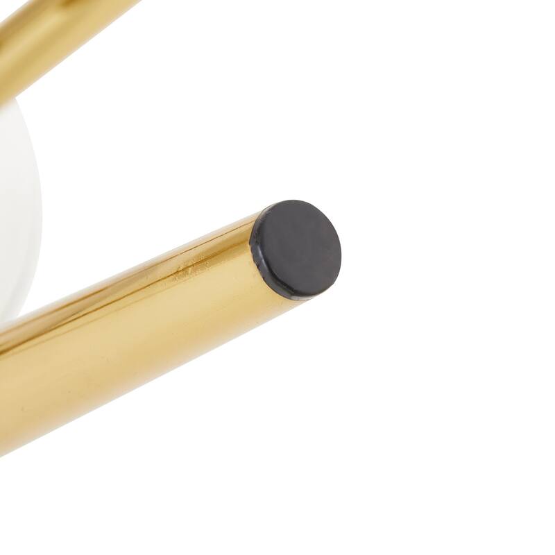 Modern Dining Table Set for 4-6, 63" Marble-Patterned Tempered Glass Table with Plastic Chairs, Compact Modern Kitchen Table Set