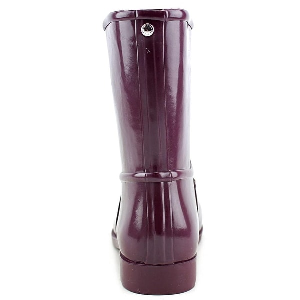 michael kors rain boots purple
