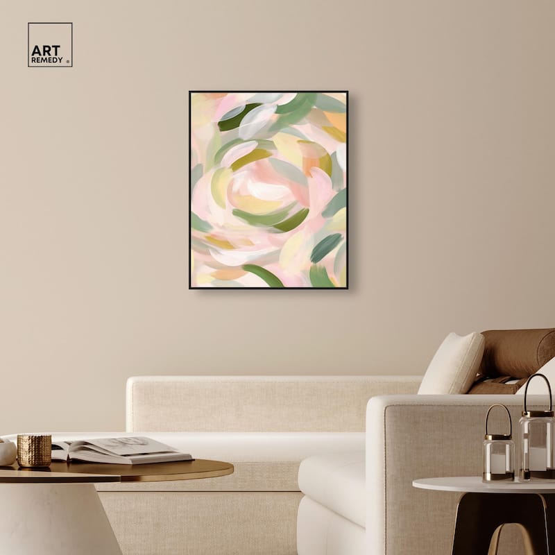 Brushstroke II Canvas by Art Remedy