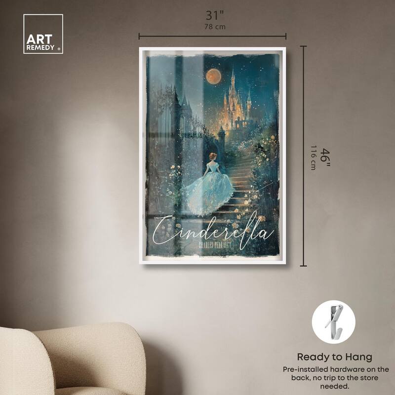 Classic Cinderella Shadowbox by Art Remedy