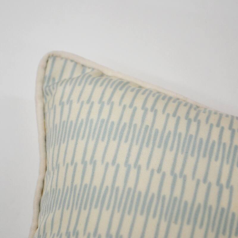 Jiti Outdoor Contrast Color front and back Sticks Patterned Small Throw Pillow 16 x 16