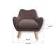 preview thumbnail 3 of 3, Ryko Child Accent Chair (Purple) - 16.93"L x 19.29"W x 20.47"H