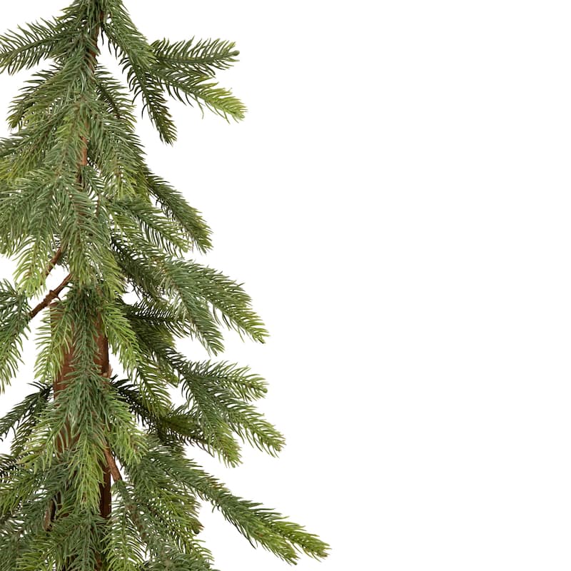 Downswept Pine Artificial Christmas Tree - 4' - 4 Foot