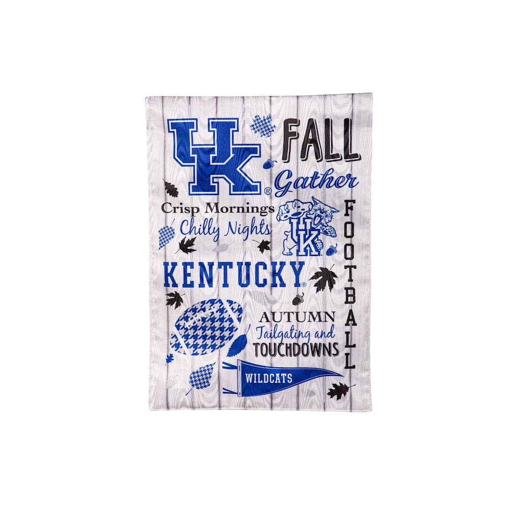University of Kentucky, Moire Flag, Garden, Fall Seasonal