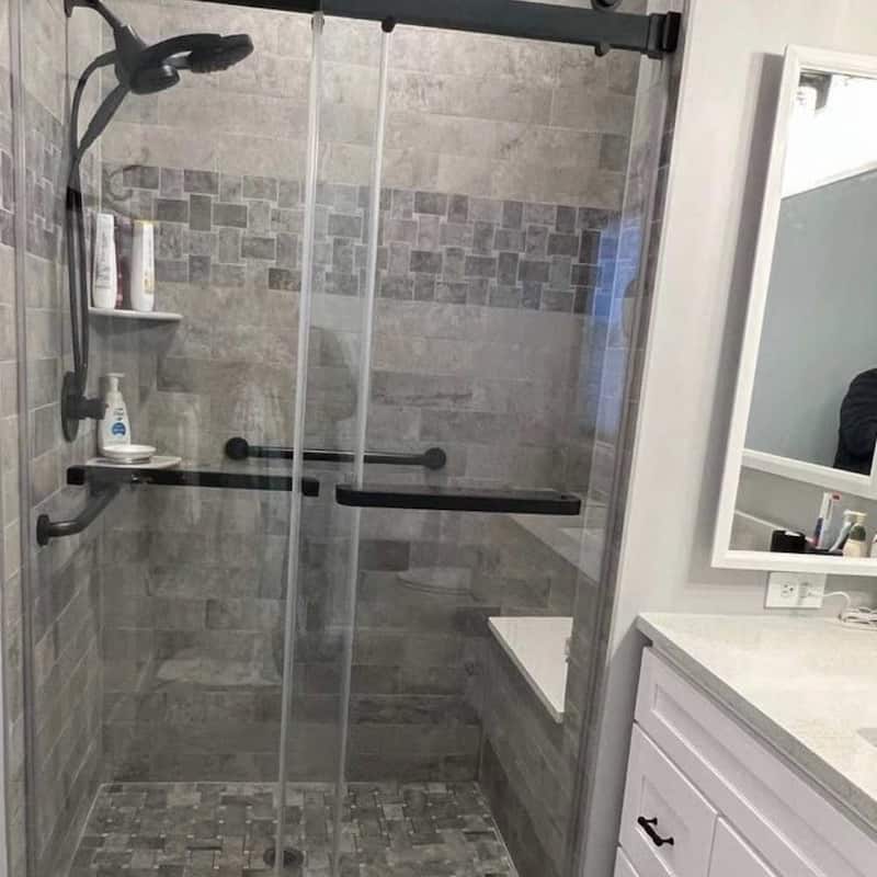 The Wilds 2x4 Matte Stone Look Porcelain Mosaic Tile - Floor, Wall, Backsplash