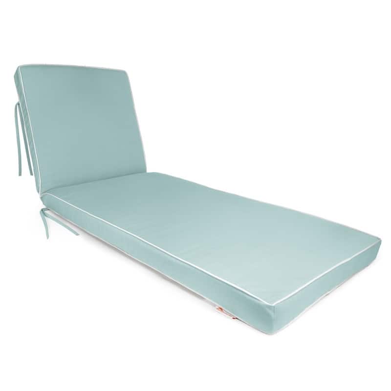 Sunbrella Contrast Corded Chaise Cushion by Austin Horn Classics
