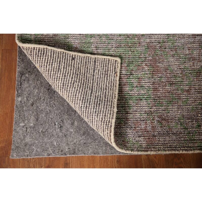 Abstract Modern Area Rug Hand-Knotted Bedroom Wool Carpet - 8'0"x 9'9"