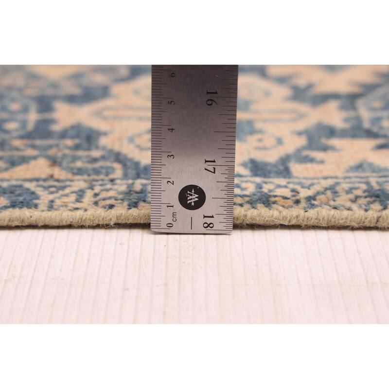 ECARPETGALLERY Hand-knotted Antalya Vintage Beige Wool Rug - 5'2 x 6'7