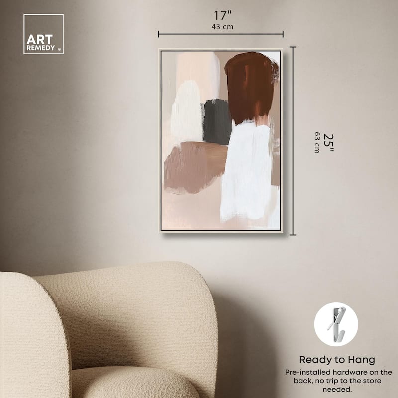Veiled Browns Canvas by Art Remedy
