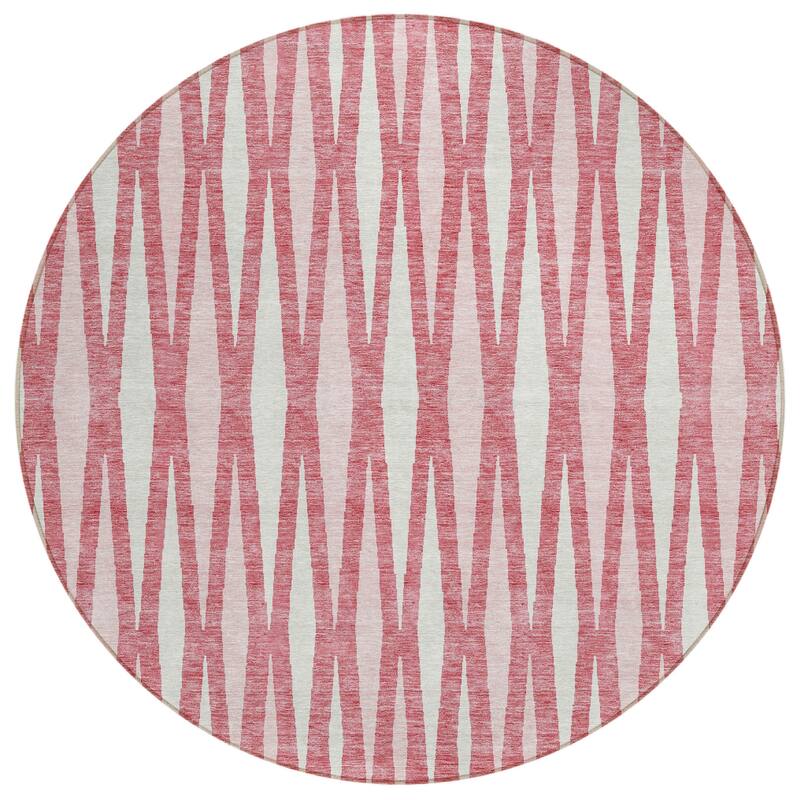 HomeRoots Geometric Transitional Rectangle Outdoor Rug