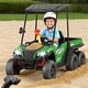 preview thumbnail 13 of 37, EROMMY 24V 2-Seater Ride-On Dump Truck with Remote Control, 4WD, Music & Auto Dump Bed.