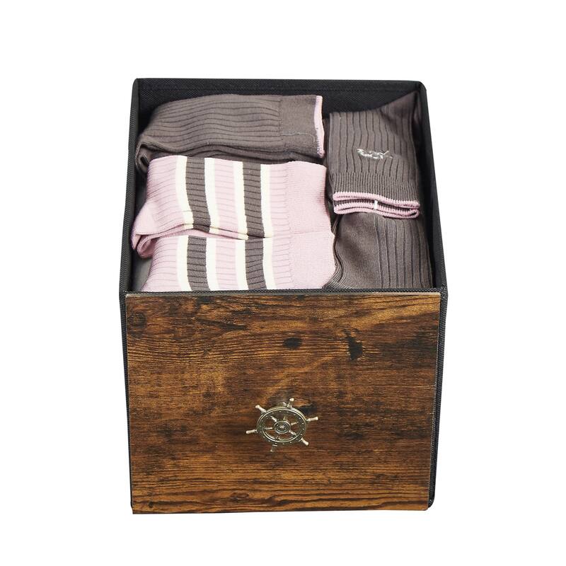 5 Drawers Furniture Storage Chest For Clothing Organization,Brown