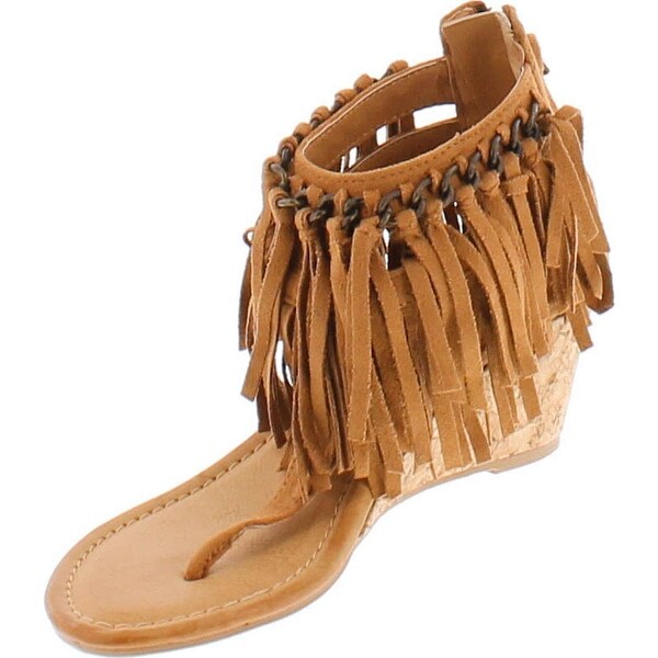 not rated fringe sandals
