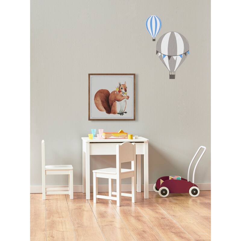 Flower Crown Forester II Framed Wall Art, Floral Delight - A Blooming Accent for Your Living Space