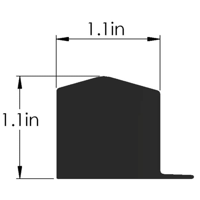 Ebbe America EK-LC375 Ebbe KERB 37.5" Low Shower Curb