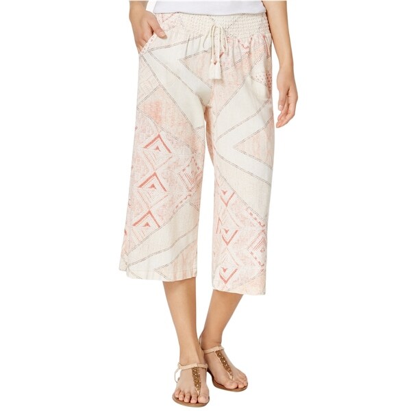 Rewash Womens Printed Casual Trouser Pants, Pink, X-Small. Opens flyout.
