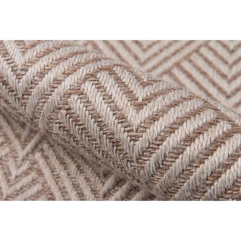 ECARPETGALLERY Machine Woven Laura Indoor/Outdoor Area Rug