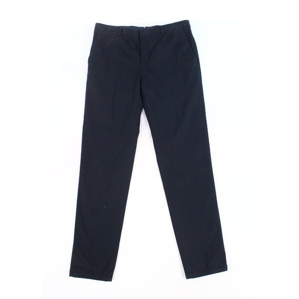 Mens Stretch Chino Polo Trousers Pants 36 x 33, Khaki