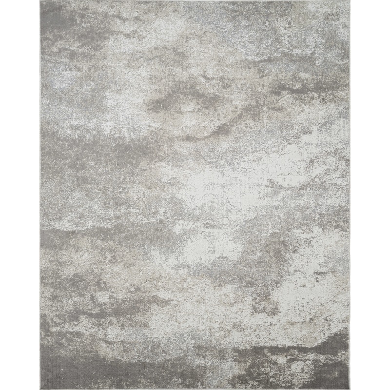 Machine Washable Henry Rug - 10'0" x 14'0" - Ivory/Grey