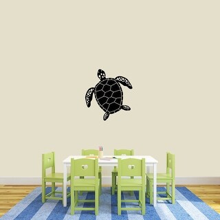 Sea Turtle Silhouette Wall Decal - Bed Bath & Beyond - 25896463