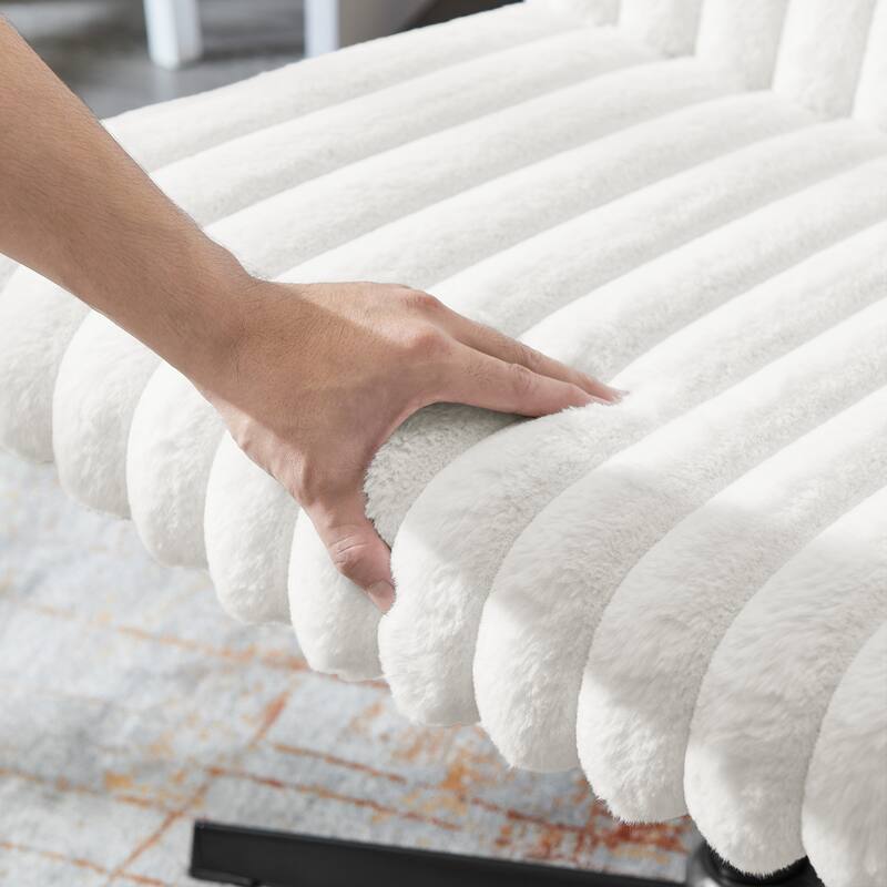 Adjustable Swivel Criss Cross Chair, Wide Seat Office Chair Vanity Chair