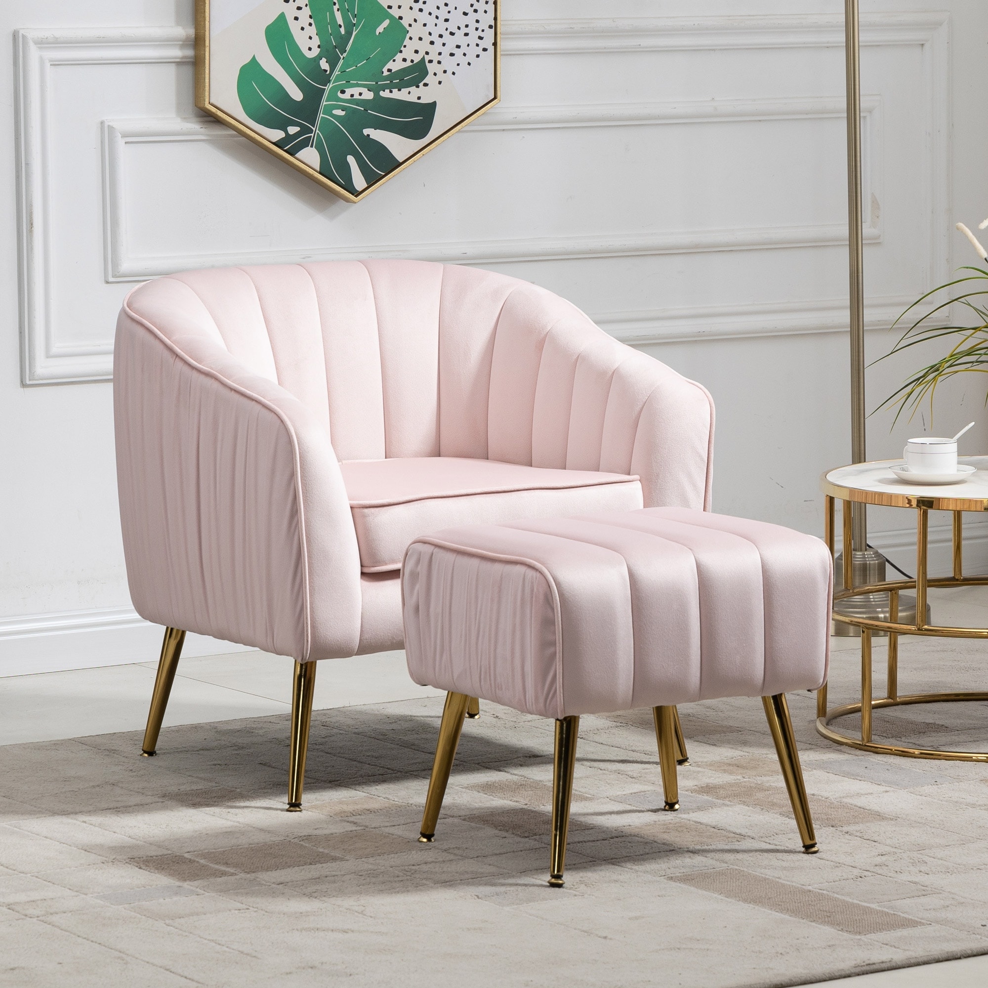 Scallop edge chair cheap