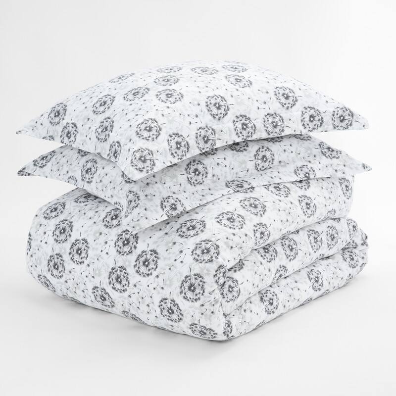 Simply Soft Oversized 3 Piece Make a Wish Print Duvet Cover Set