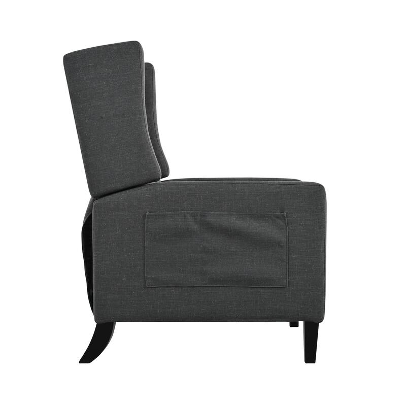 Recliner Chair with Side Table & USB Ports