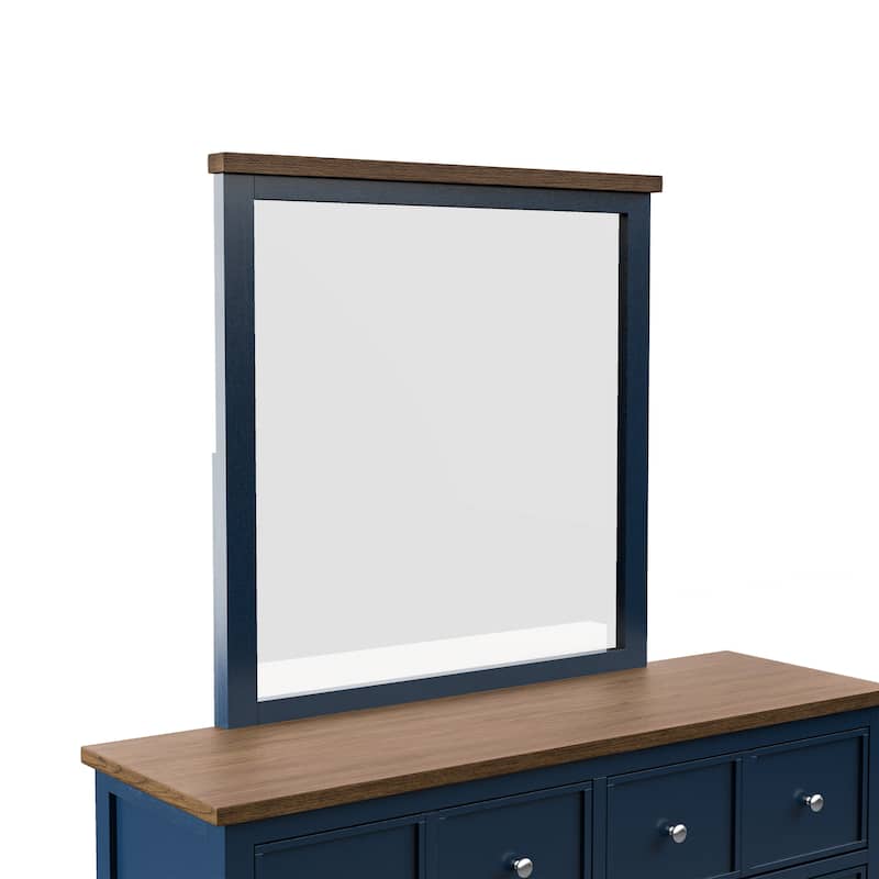 Furniture of America Althea Modern Farmhouse 6-Piece Wood Kids Panel Bedroom Set