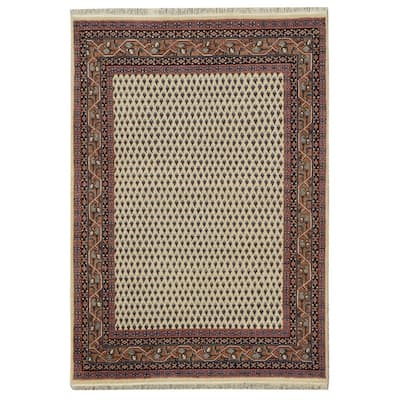 HERAT ORIENTAL Hand-Knotted Mir Wool Rug - 6'7 x 9'10