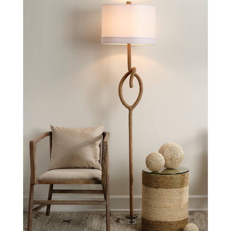 Jamie Young Knot Rope 1-Light Floor Lamp