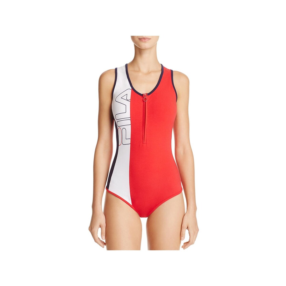 red fila bodysuit