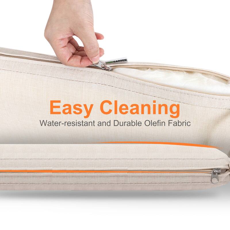 Outdoor 2-Person Cast Aluminum Bistro Set with Umbrella Hole