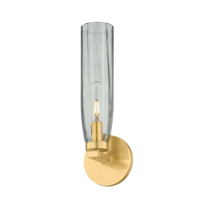 Hudson Valley Lighting 6831 Harpswell 14" Tall Bathroom Sconce with - Aged Brass
